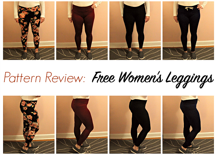 Pattern Review :: Free Women's Leggings - A Jennuine Life